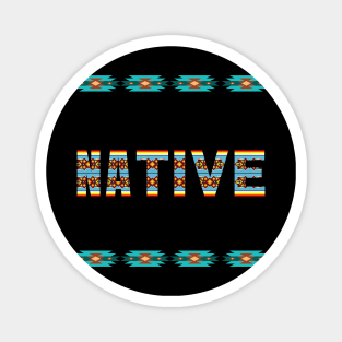 Native Beadwork Design Magnet